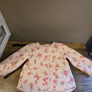 cupcakes & cashmere Floral Kids Puffer Jacket